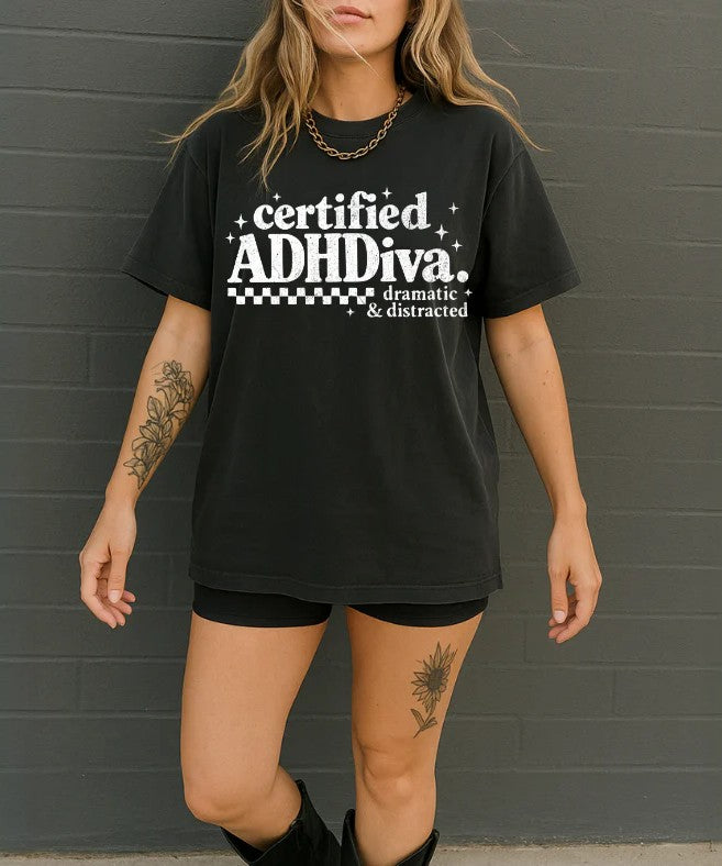 SINGLE COLOR SCREEN PRINT TRANSFER - CERTIFIED ADHDIVA