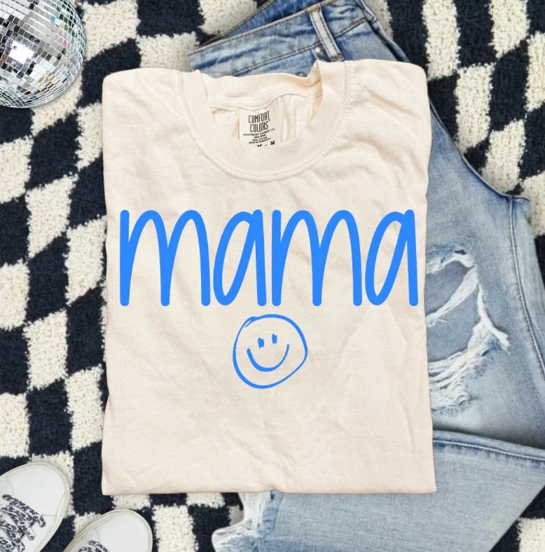 Single Color Screen Print Transfer - Mama