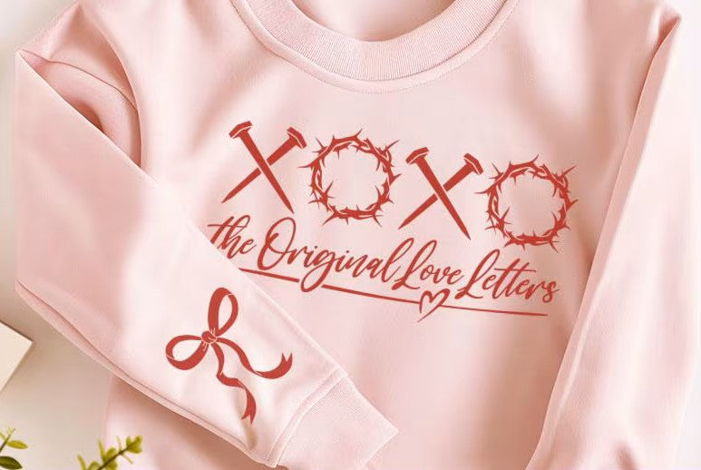 SINGLE COLOR SCREEN PRINT TRANSFERS - THE ORIGINAL LOVE LETTER