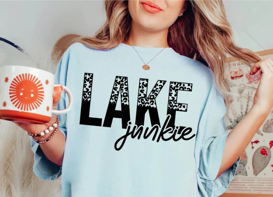 SINGLE COLOR SCREEN PRINT TRANSFER - LAKE JUNKIE