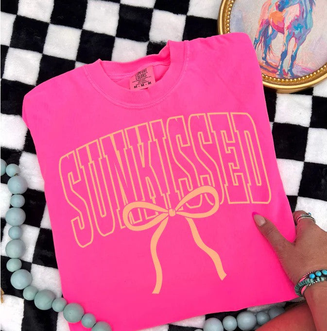 SINGLE COLOR SCREEN PRINT TRANSFER - SUNKISSED