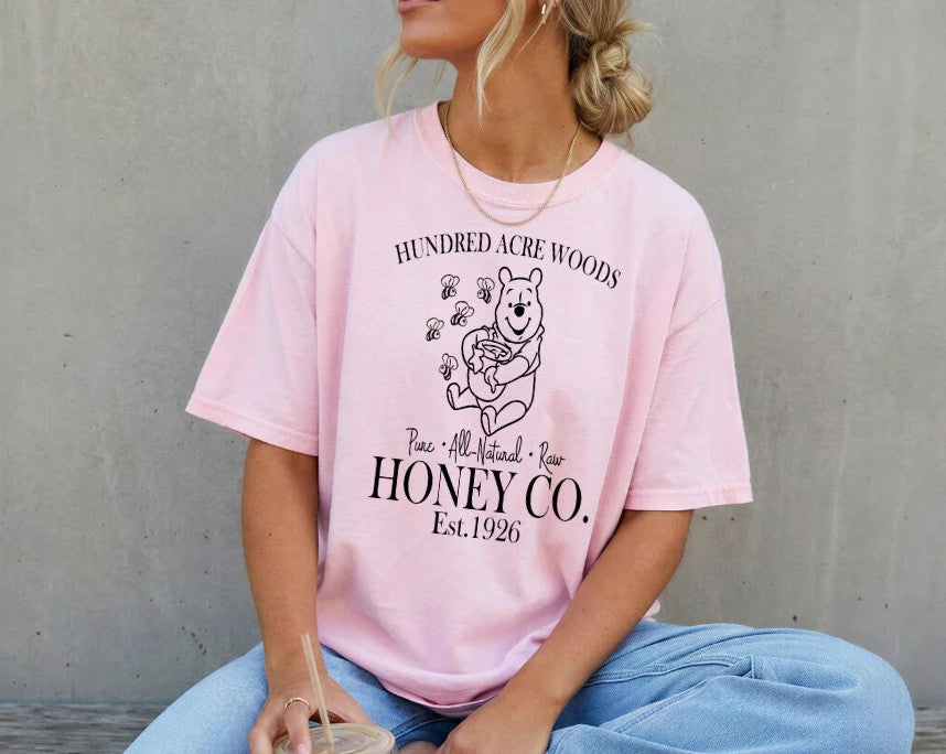 SINGLE COLOR SCRREN PRINT TRANSFER - HUNDRED ACRE WOOD
