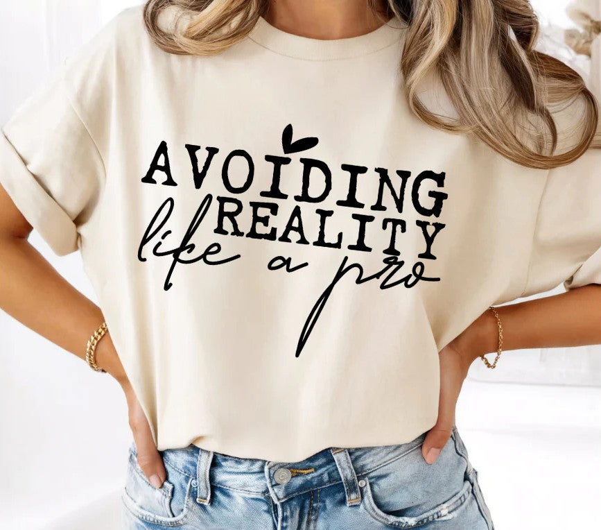 SINGLE COLOR SCREEN PRINT TRANSFER - AVOIDING REALITY