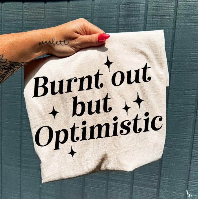 Single Color Screen Print Transfer - Burnt Out