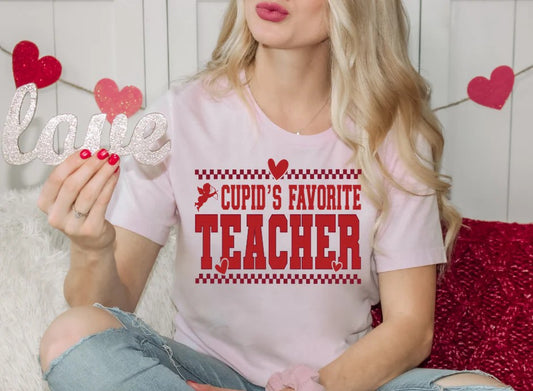 SINGLE COLOR SCREEN PRINT TRANSFER - CUPID'S FAVORITE