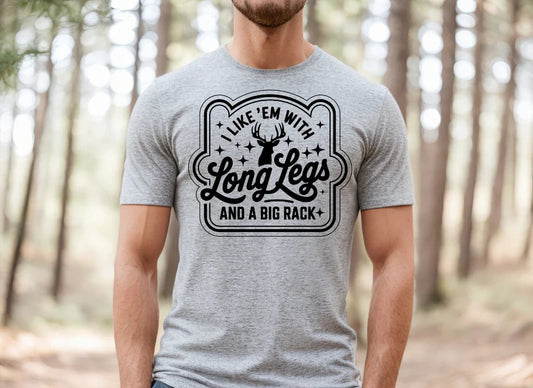 SINGLE COLOR SCREEN PRINT TRANSFER - I LIKE 'EM WITH