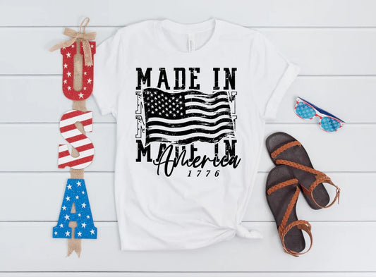 SINGEL COLOR SCREEN PRINT TRANAFER - MADE IN AMERICA