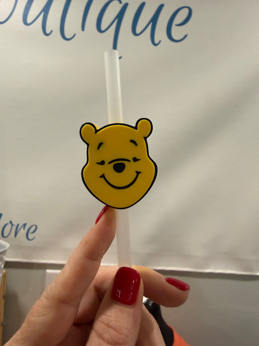 3D Printed Bear Straw Charm