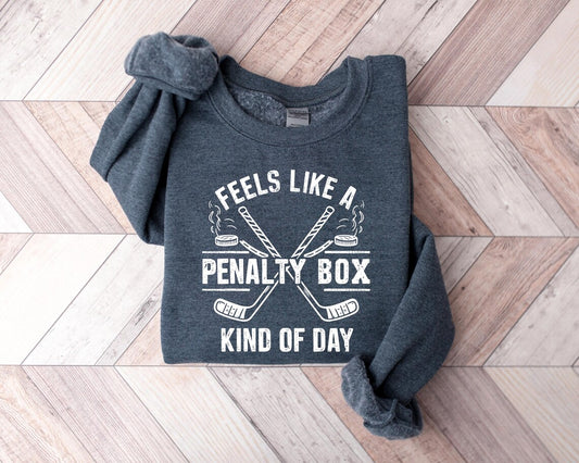 SINGLE COLOR SCREEN PRINT TRANSFER - FEELS LIKE A PENALTY BOX