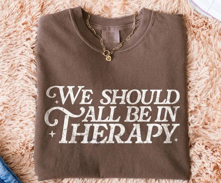 SINGLE COLOR SCREEN PRINT TRANSFER - WE SHOULD ALL